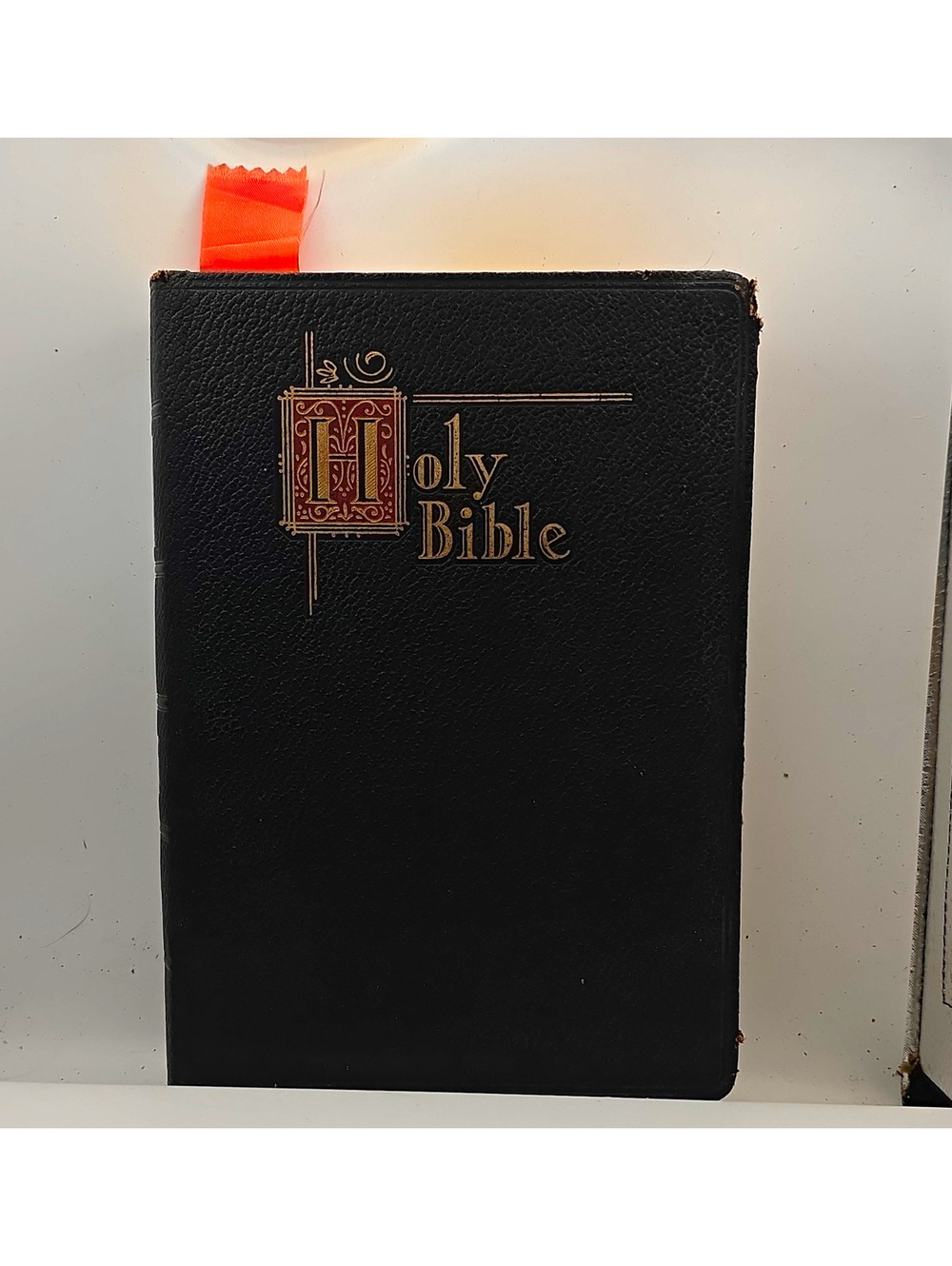 New Catholic Edition Holy Bible HC Black Hardcover Illustrated English